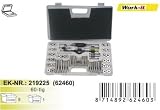 Gewindebohrer Gewindeschneider Set 60Tlg Zoll UNF UNC US METRISCH Gewinde