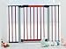 BabyDan Avantgarde Safety Gate Dark Wood and Blac...