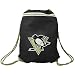 Pittsburgh Penguins Black Team Logo Drawstring Backpack