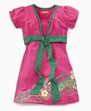 Apple Bottoms - Apple Bottoms Girls Border-Print Knit Dress