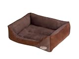 Nobby 70843 Komfortbett "BELIMO" L x B x H: 65 x 60 x 20 cm, braun