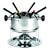 Beka Cortina 10 piece Stainless Steel Fondue