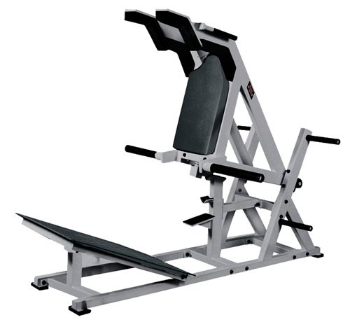 York Barbell STS Power Front Squat - Silver