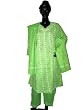 Chikan Salwar Dupatta Green Womens Clothing Chikan Embroidery Size M