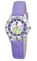Disney Kids' D870S402 The Princess and The Frog Time Teacher Purple Leather Watch