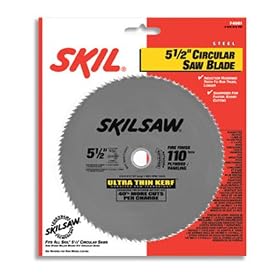 Skil 5-1 2 110-Tooth Steel Circular Saw Blade 74501 by Skil