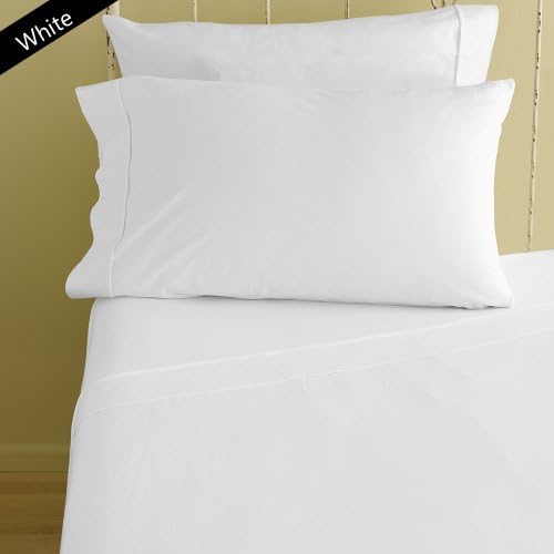 QUEEN 400TC GORGEOUS FITTED SHEET ONE PCs 100% EGYPTIAN COTTON 12 INCHES DEEP POCKET ,WHITE SOLID