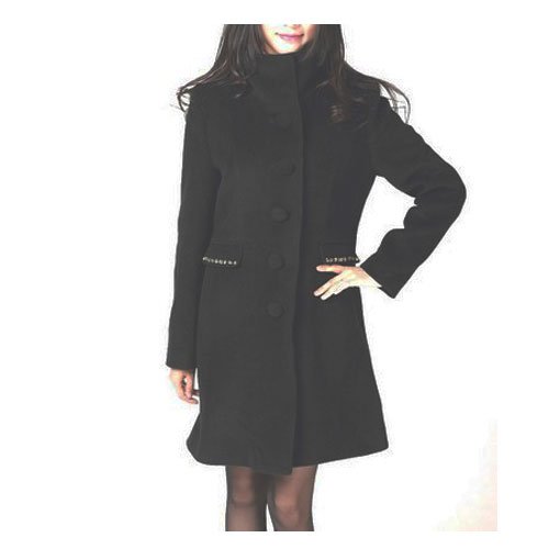 SHIKISHA[シキシャ] コート レディース ポケットストン付コート ジャケット コーデ カジュアル 可愛い