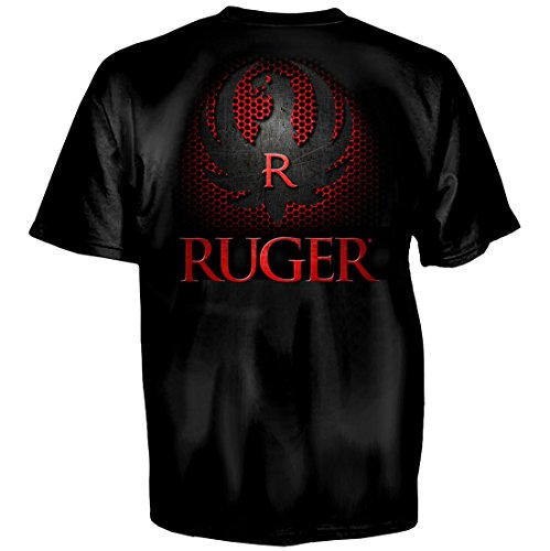Sturm, Ruger & Co. Grid Cut-Out Red Logo T-Shirt