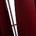 NICETOWN Room Darkening Blackout Red Curtain - (Burgundy Red) Home Decor Energy Smart Thermal Insulated Window Treatment Drape/Drapery for Kitchen, 52x63 Inch,1 Piece