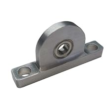 Spyraflo PB0-SR188ZZ 1/4" Inner Diameter, Mounted Miniature Precision Ball Bearing In An Aluminum Housing