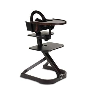 Svan High Chair with Infant Kit and Tray Cover - Espresso