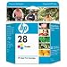 Compatible HP 28 Ink Cartridge(C8728AN). COMPATIBLE HP 28 Ink Cartridge (HP C8728AN). Inkjet Print Cartridge, Tri-color. HP Compatible COM-C8728AN Fits printer models: PSC 1210/1210v/1210xi, Deskjet 3320/3420/3425/3520/ 3520v/3550/3620v/3650/3650v/3651/3740/3740v/3745/3745V/3747/3840/3843/3845/3845xi/3847/5150/5551, Officejet 4110/4110v/4110xi/6110
