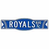 MLB Kansas City Royals 4.5-by-17 Sign