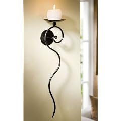 Wand-Kerzenhalter "Spirale"