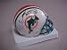 Ronnie Brown & Ricky Williams Hand Signed Autogrpahed Miami Dolphins Football Mini Helmet