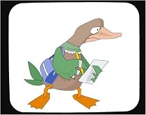 Mouse Pad with duck, mallard, journalist, reporter
