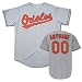 Baltimore Orioles Replica Majestic Road Baseball Jersey YOUR NAME and Number Laser Cut and Custom SEWN with AUTHENTIC TWILL