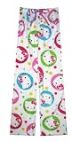 Hello Kitty - Kitty Faces White Fleece Lounge Pants for women
