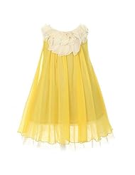 Girls Lace Chiffon Floral Print  Dress