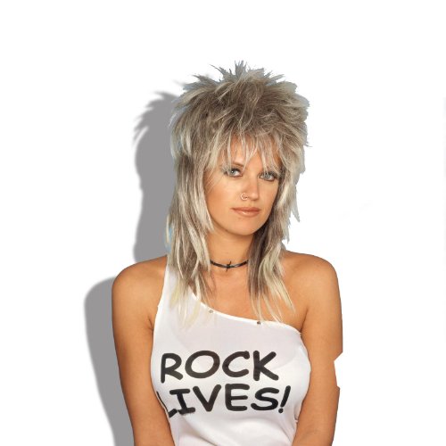 Rocker Wig Blonde-Unisex