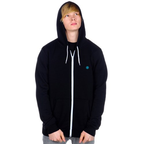 Element Herren Sweatshirt Smith V Zip Hoodie, black, S, J1ZHA8ELS2 Preisvergleich