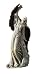Napco Rust Wing Angel With Light Up Star Garden Statue, 17-1/2-Inch Tall