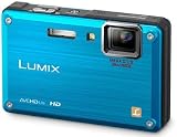 Panasonic Lumix DMC-TS1 12MP Digital Camera with 4.6x Wide Angle MEGA Optical Image Stabilized Zoom and 2.7 inch LCD (Blue)
