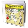 Londons Times Miscellaneous Funny Cartoons - Party Pooper. A Bit Of Potty Humor - Greeting Cards-12 Greeting Cards with envelopes