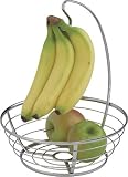 AXIS FRUIT BOWL/ W BANANA HOLDER (Chrome) (13H x 10W x 10D)