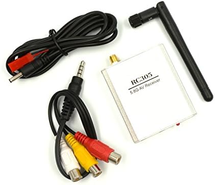 Readytofly® FPV 5.8GHz AV Video Audio 8 Channel Wireless Receiver RX RC305 -90dBm