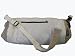 Grabber Cozy Hand Muff, Soft Velboa Fleece with Shoulder Strap and Inner Warming Pocket, Whisper White and Cream