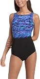 Reebok - Reebok Women's Glistening Water High Neck Swimsuit