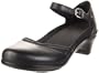 Aravon Womens Mia,Black Leather,10.5 WW (EE) US