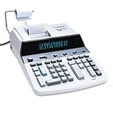 Canon Cp1250d Desktop Calculator 12-Digit Fluorescent Two-Color Printing Bl ....
