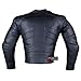 BLADE MOTORCYCLE RIDING ARMOR BIKER LEATHER JACKET BLACK