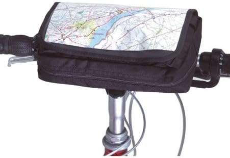 Inertia Designs Roadtrip Handlebar Bag-Black, Converts To Fanny Pack