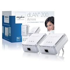 Devolo dLAN 200 AVmini Powerline Starter Kit (Netzwerk aus der Steckdose)