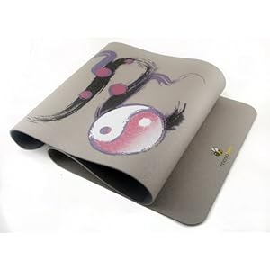 MosaBee Eco-Friendly yoga mat, bPlayful - Taichi, 6mm thickness