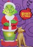 Review   / 8ft Airblown Inflatable Christmas Grinch w/ Max