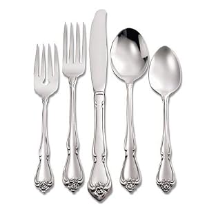 Arbor Rose Flatware, Teaspoon, 36 per case, 36 BX by Oneida