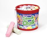 WeGlow International Jumbo 20 pc. Washable Sidewalk Chalk (2 buckets)