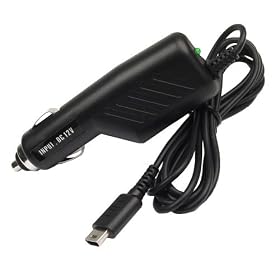 Nintendo Ds Lite Game Accessory Bundle Kit - Rapid Home Travel Charger + Car Charger with IC Chip