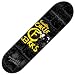 Foundation Circle F Jerks Skateboard Deck - 7.875 in. x 31.45 in. - Black Image