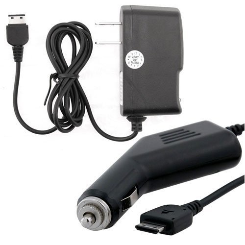 CAR + HOME AC CHARGER FOR SAMSUNG SGH-i617 BLACKJACK II 2