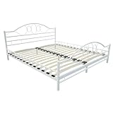 Jago MTBT04/2 Metallbett wei� Ma�e: 180 x 200 cm oder 140 x 200 cmvon "Jago"