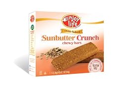 Enjoy Life Sunbutter Crunch Chewy On The Go Bars, Gluten, Dairy & Nut Free, 5-Ounce Boxes (Pack of 6)