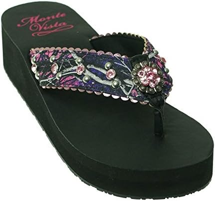 Austin Muddy Girl Split Toe Wedge Sandals Muddy Girl 10
