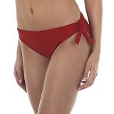 Isaac Mizrahi for Target Side-Tie Hipster Swim Bottoms - Red Garnet