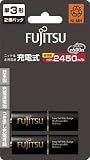 富士通　ニッケル水素充電池　高容量タイプ　単３（４個）　4924550 HR3UTHC4B